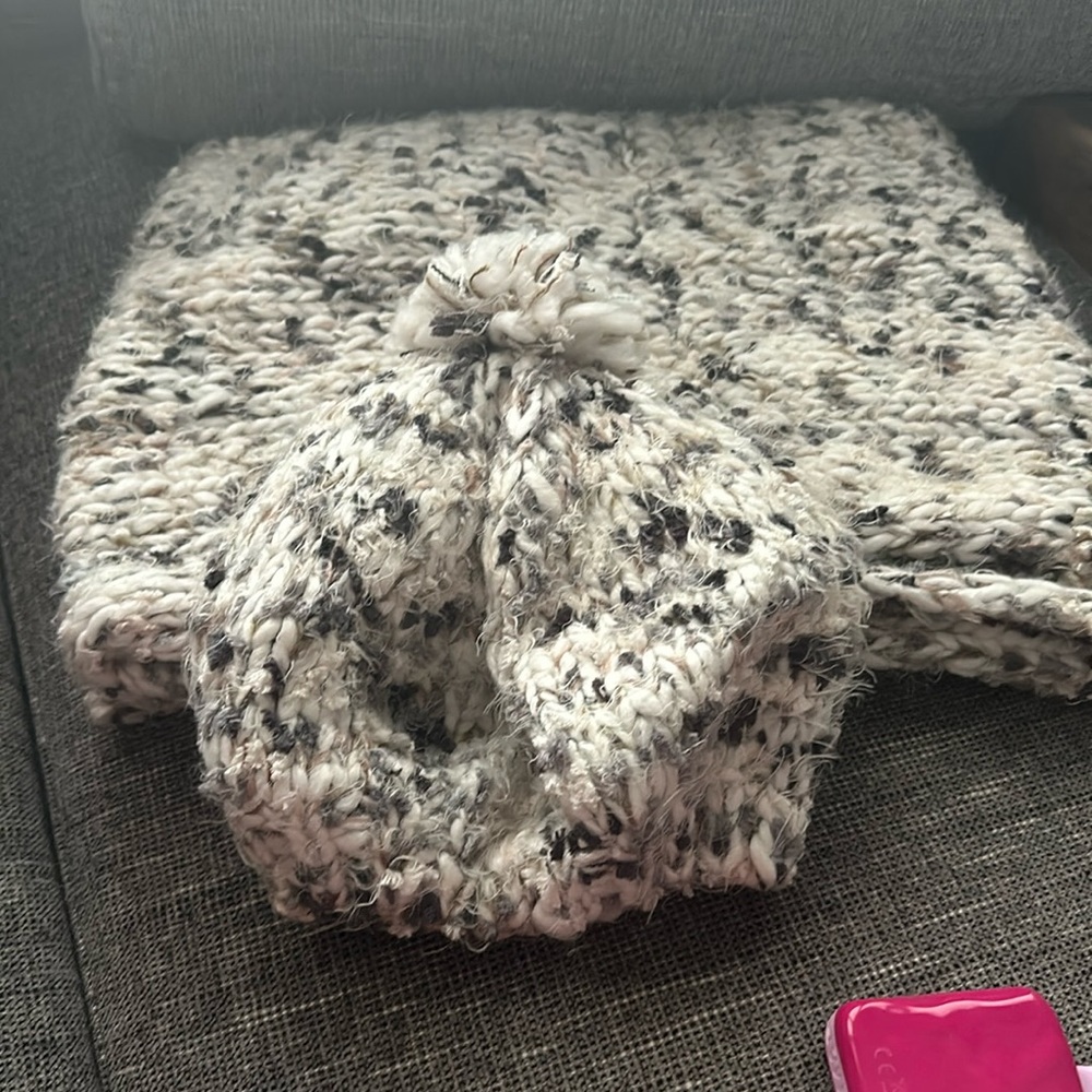 Hat and scarf set